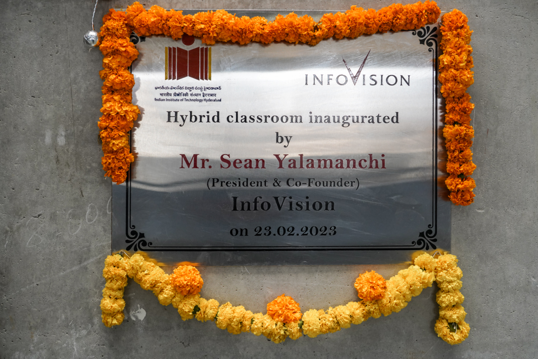 InfoVision - IIT Hyderabad collaborate to foster synergy between industry & academia InfoVision - IIT Hyderabad collaborate to foster synergy between industry & academia