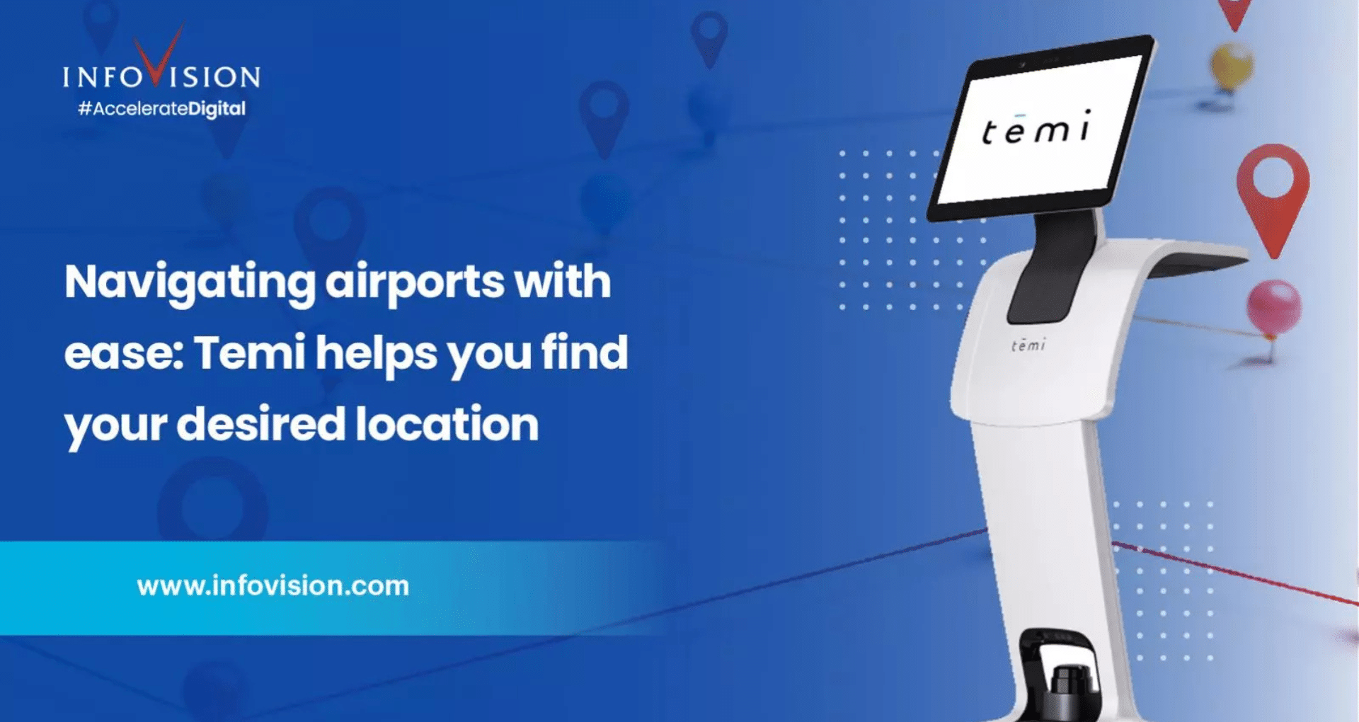 Navigating airports with ease: Temi helps you find your desired location